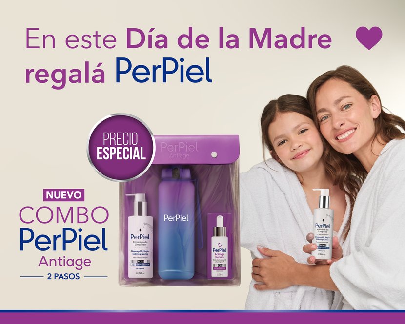 Día de la Madre: Combo PerPiel Antiage 2 pasos a precio especial